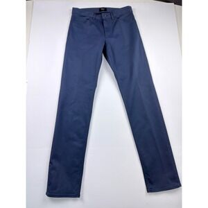 Theory Hayne Straight Slim Fit Pants Mens 30 Navy Five Pocket Chino Trousers